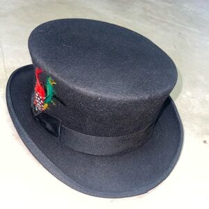 Jaxon Wool Deadman Top Hat Size Large